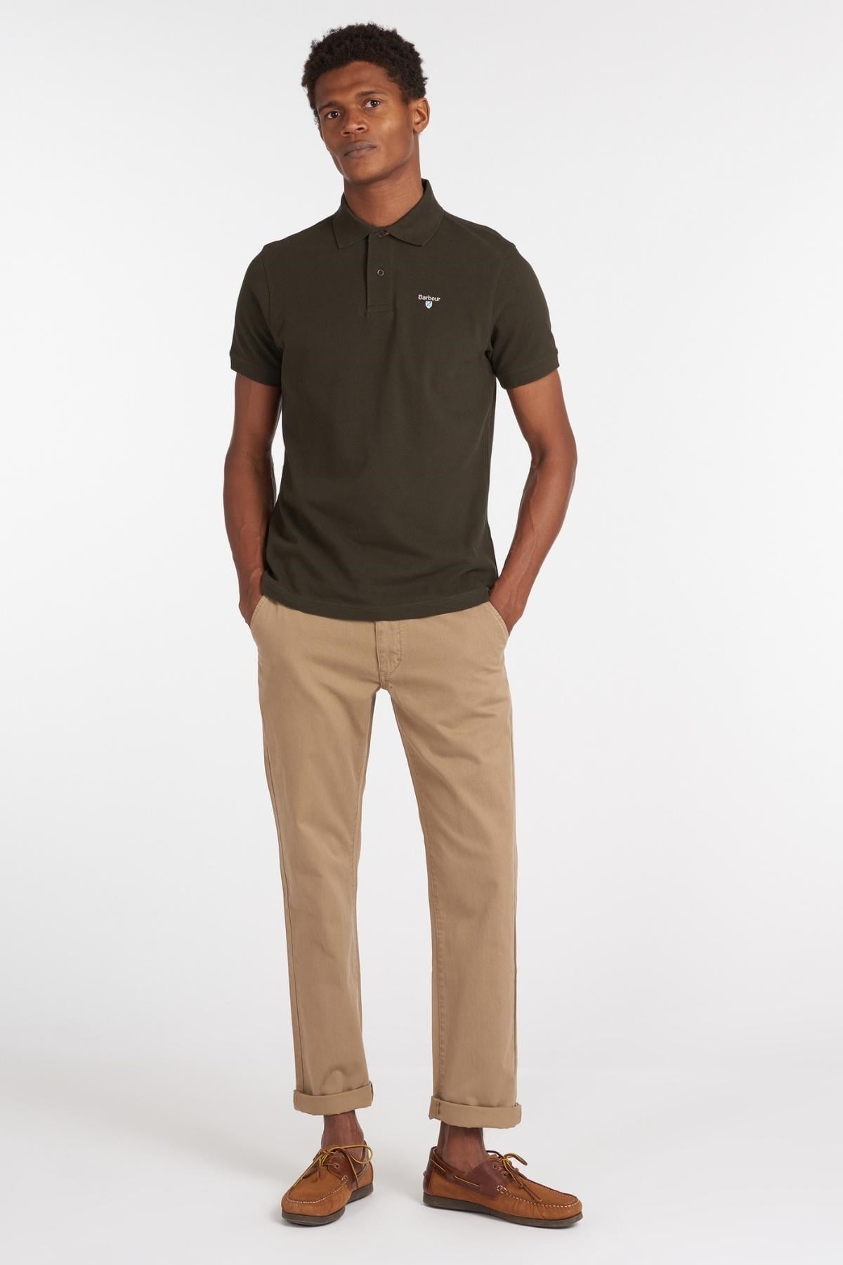 Barbour Neuston Twill Pantolon ST51 Stone