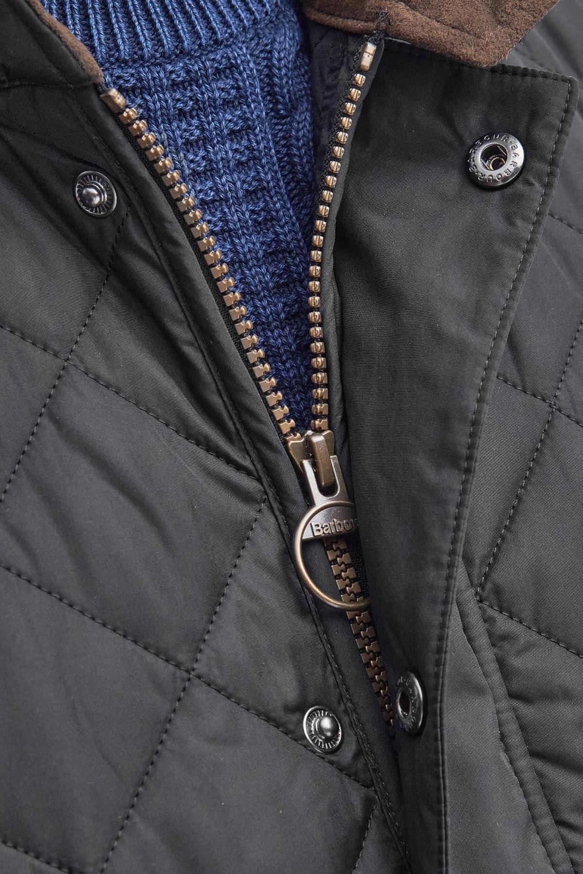 Barbour New Lowerdale Kapitone Yelek BK11 Black