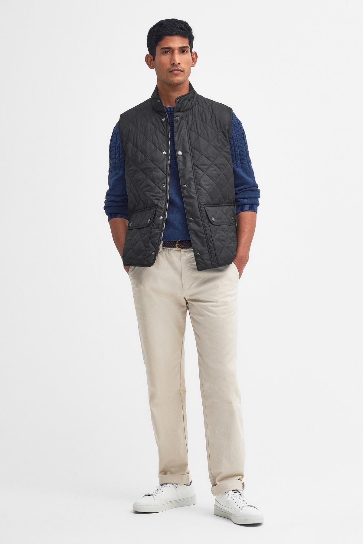 Barbour New Lowerdale Kapitone Yelek BK11 Black