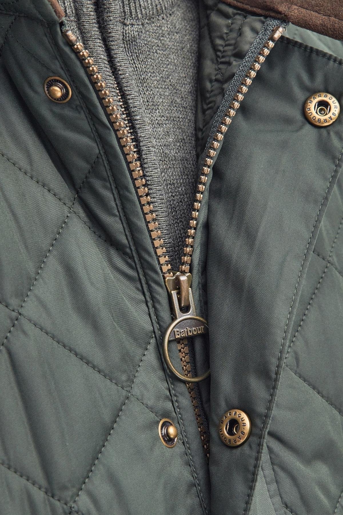 Barbour New Lowerdale Kapitone Yelek GN71 Sage