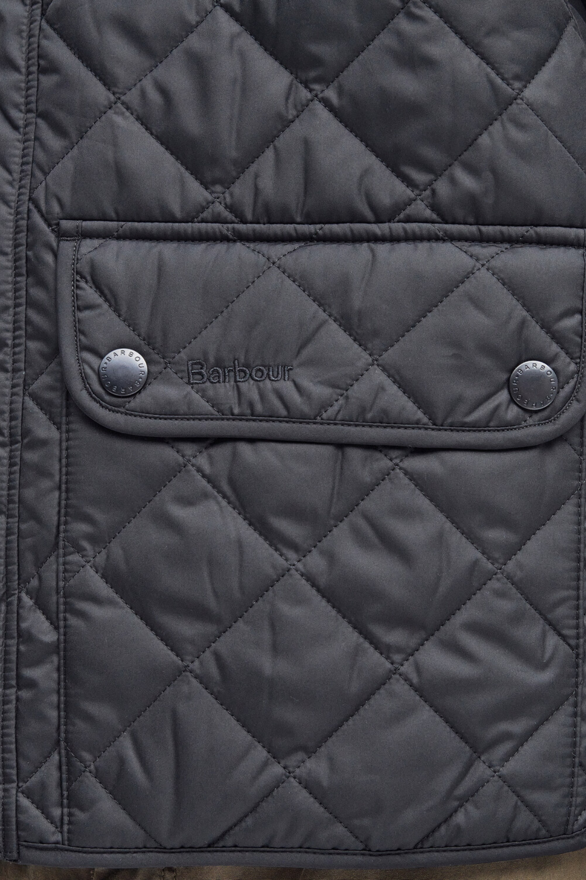 Barbour New Lowerdale Kapitone Yelek NY71 Navy