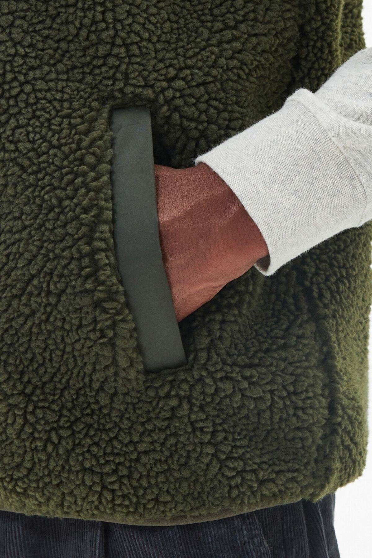 Barbour Newlan Polar Ceket OL51 Olive