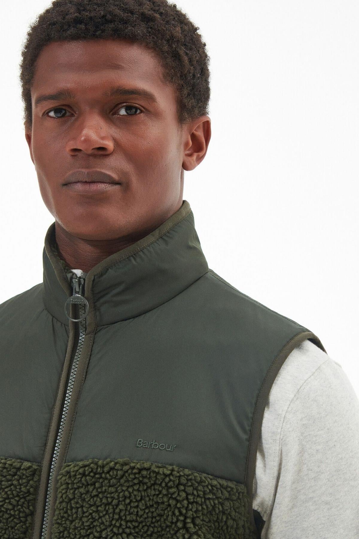 Barbour Newlan Polar Ceket OL51 Olive