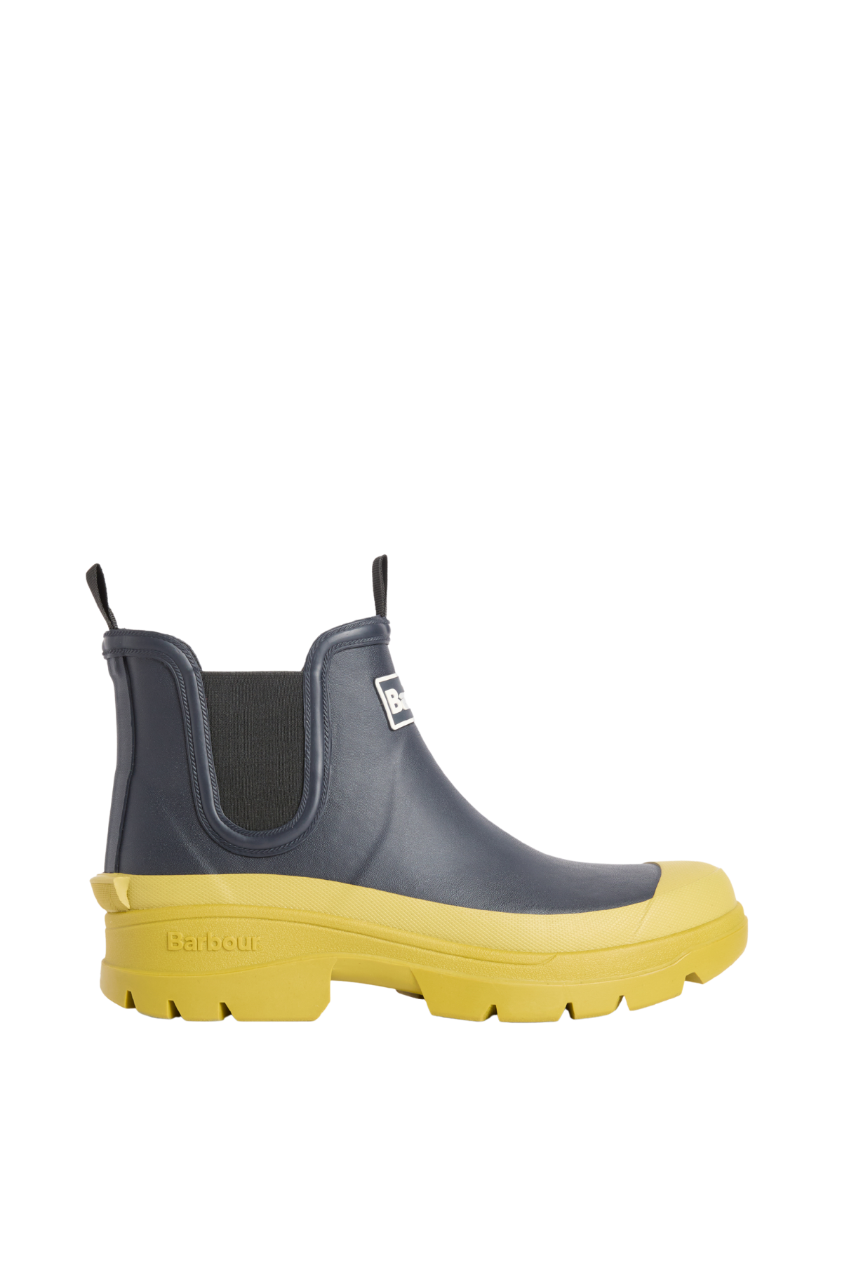 Barbour Nimbus Chelsea Bot NY39 Navy Chartrusse
