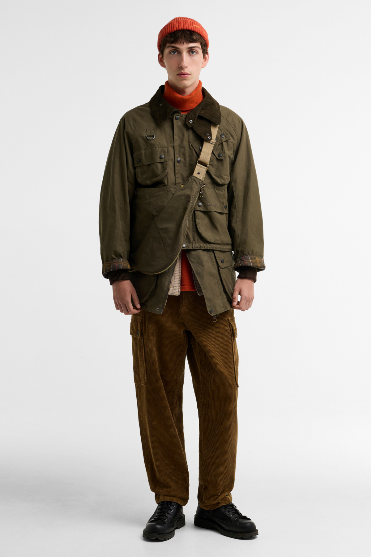 Barbour Norbit Casual Ceket BR53 Khaki Brown
