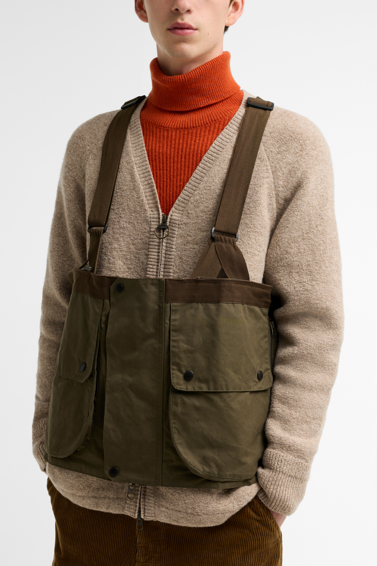 Barbour Norbit Casual Ceket BR53 Khaki Brown
