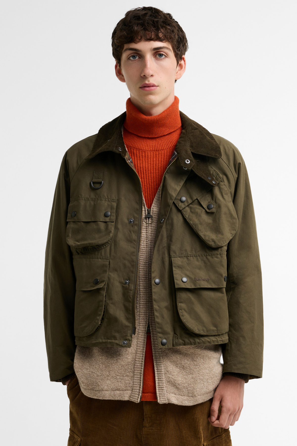 Barbour Norbit Casual Ceket BR53 Khaki Brown