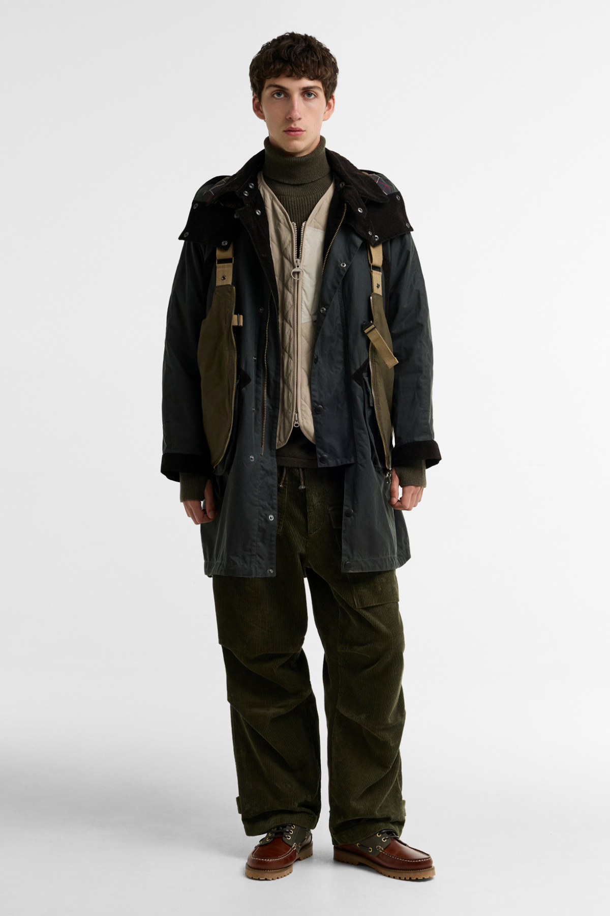 Barbour Norbit Long Yağlı Ceket SG51 Sage