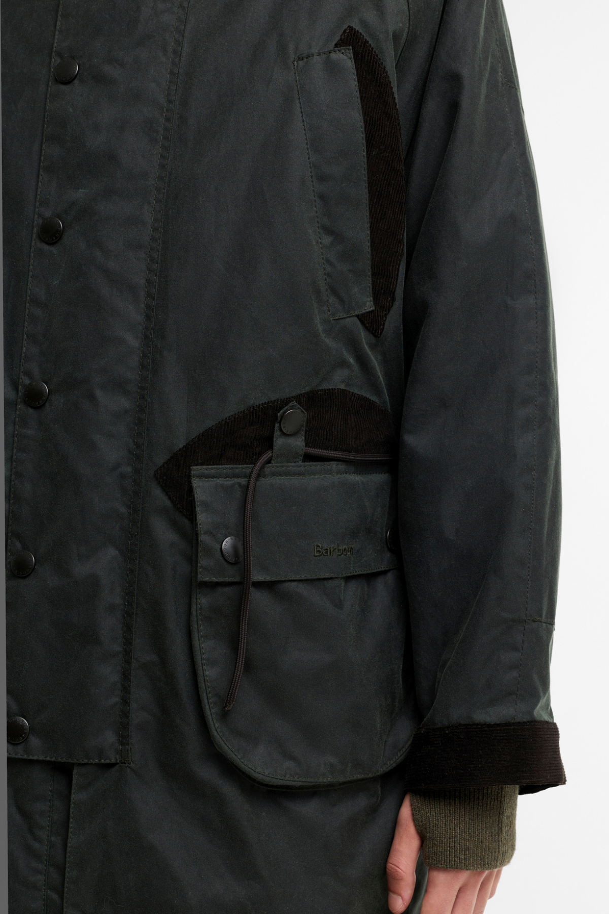 Barbour Norbit Long Yağlı Ceket SG51 Sage