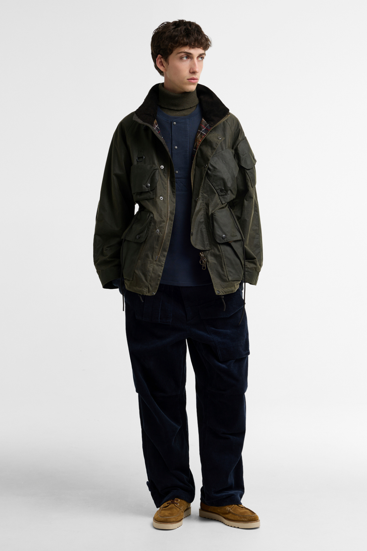Barbour Norbit Rip Yağlı Ceket OL51 Archive Olive