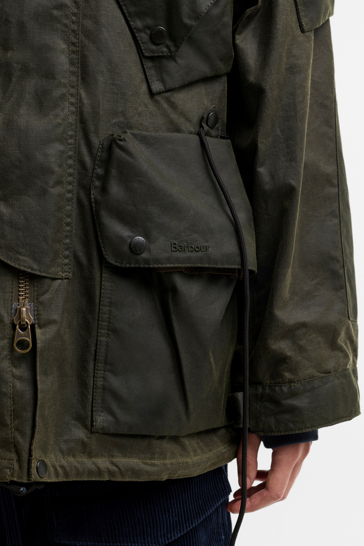 Barbour Norbit Rip Yağlı Ceket OL51 Archive Olive