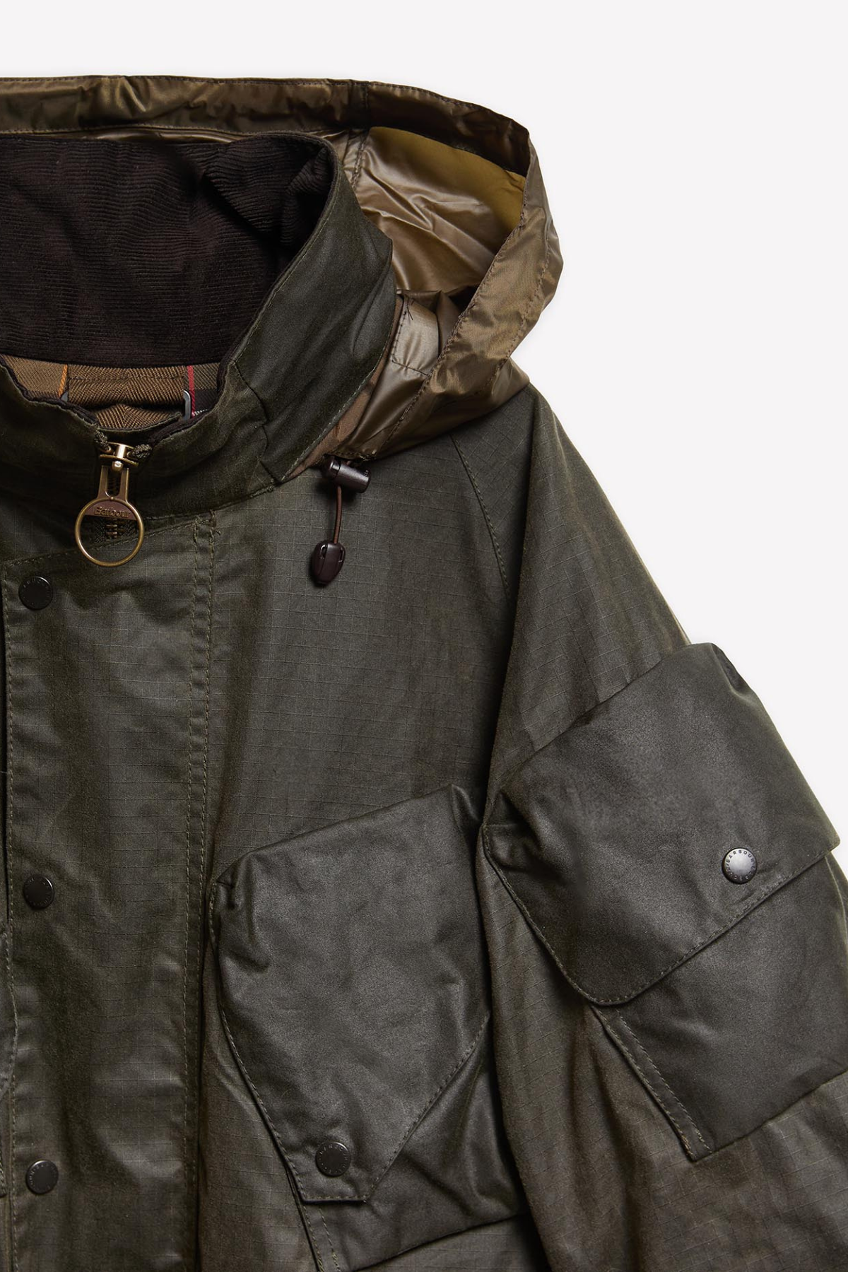 Barbour Norbit Rip Yağlı Ceket OL51 Archive Olive