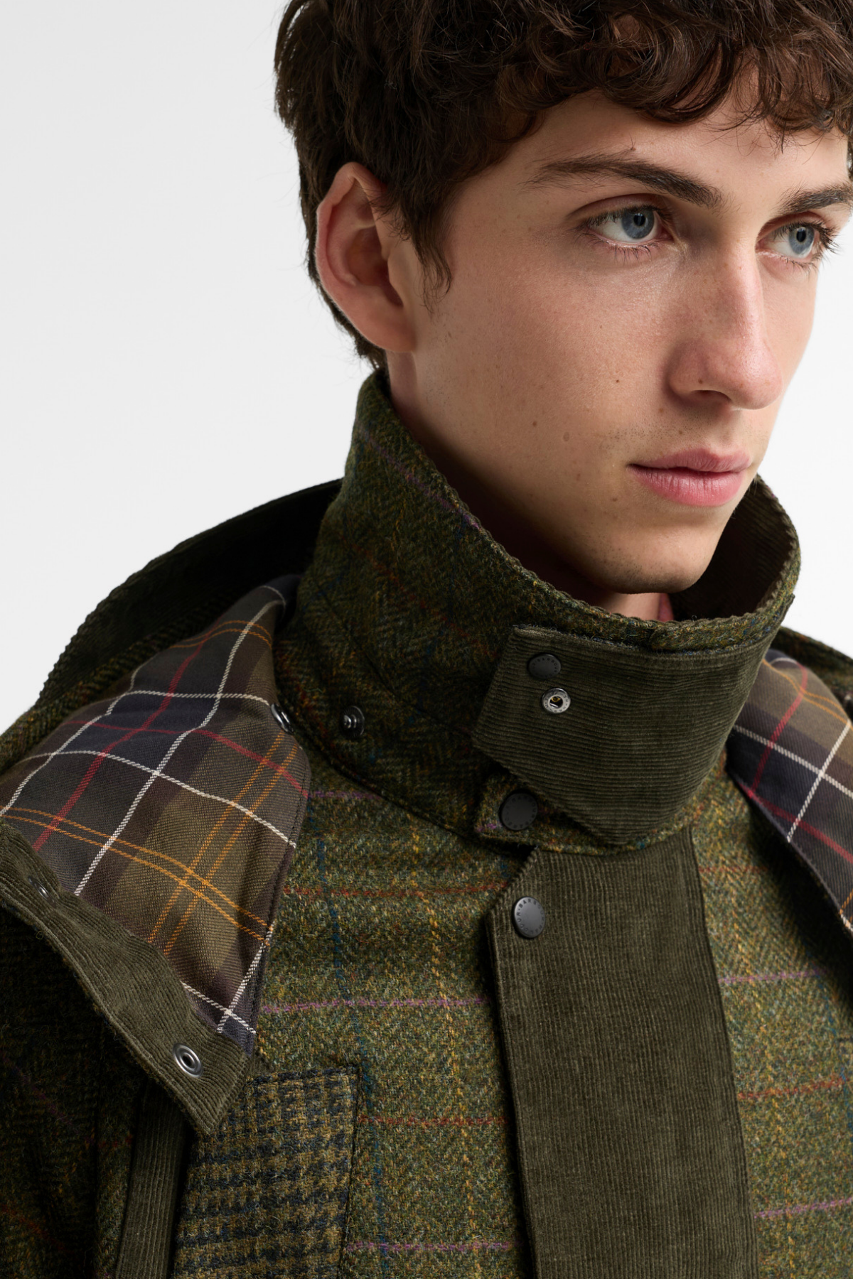 Barbour Norbit Wool Ceket GN55 Olive