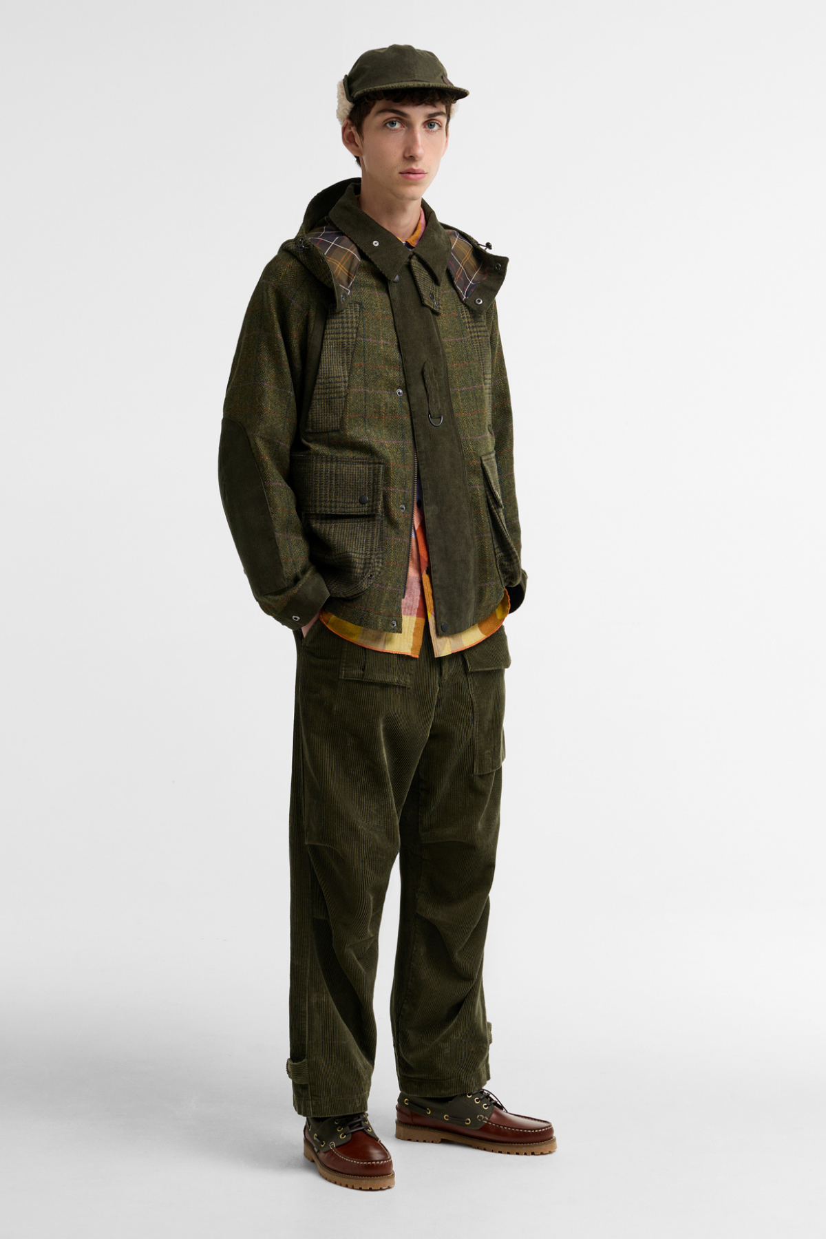 Barbour Norbit Wool Ceket GN55 Olive