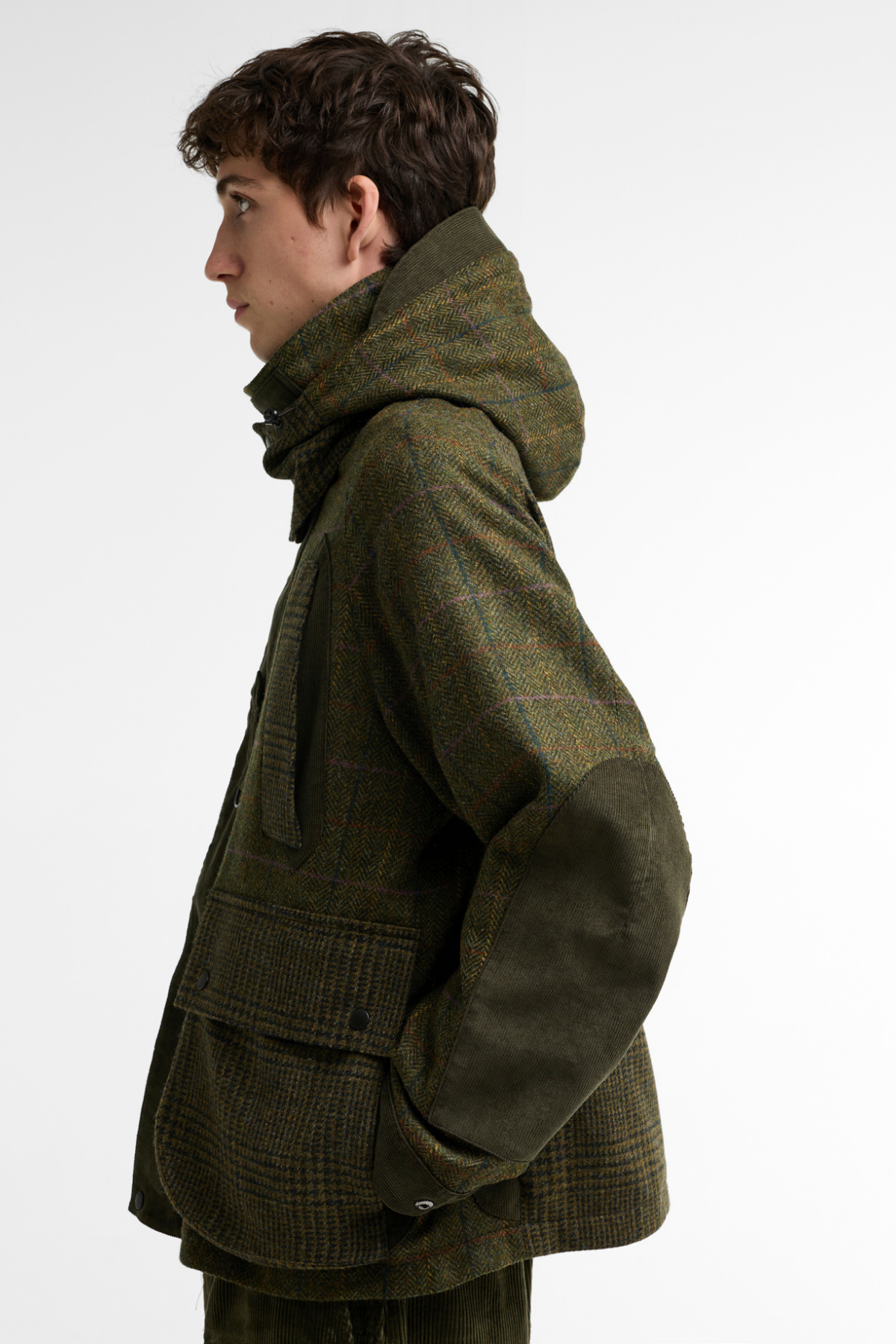 Barbour Norbit Wool Ceket GN55 Olive