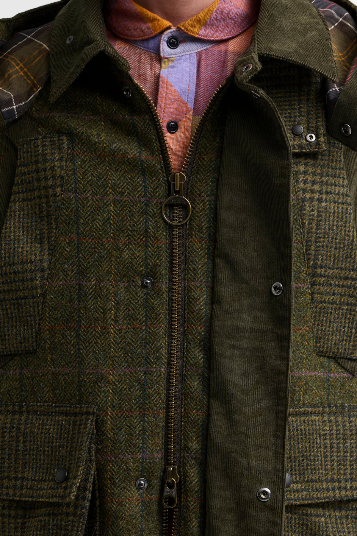Barbour Norbit Wool Ceket GN55 Olive