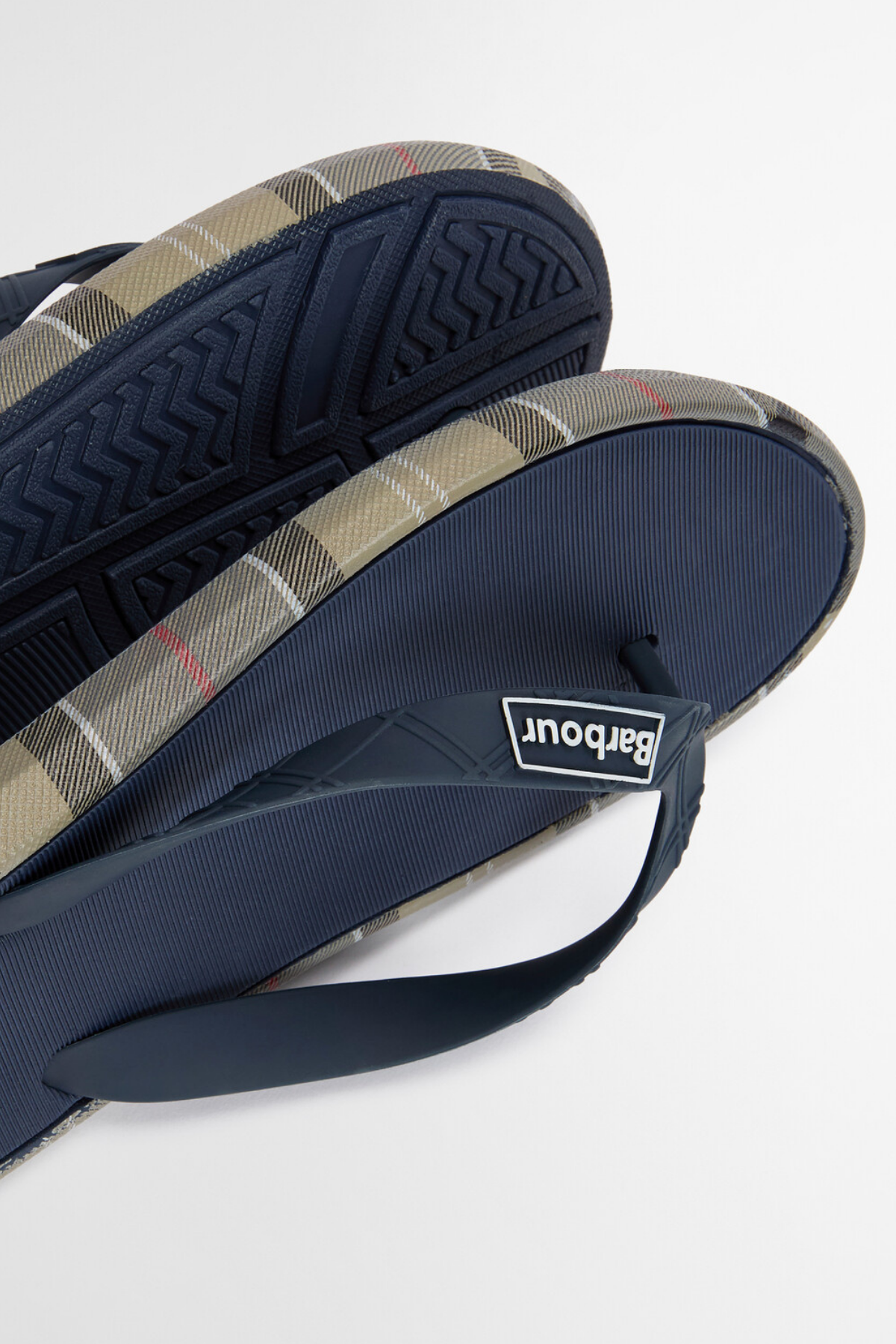Barbour Oakdale Sandalet NY38 Navy/Dress Tartan