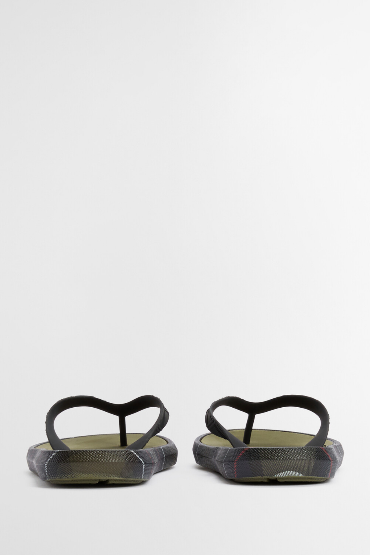 Barbour Oakdale Sandalet OL91 Olive/Classic Tartan