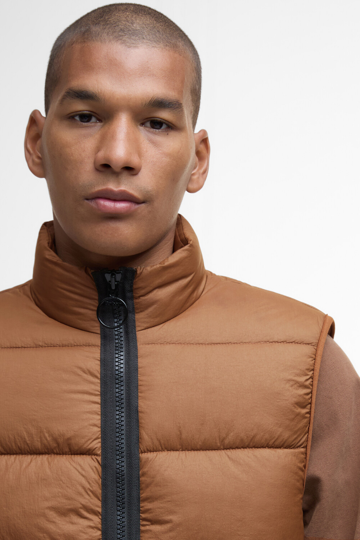 Barbour Offshore Kapitone Yelek BR51 Umber