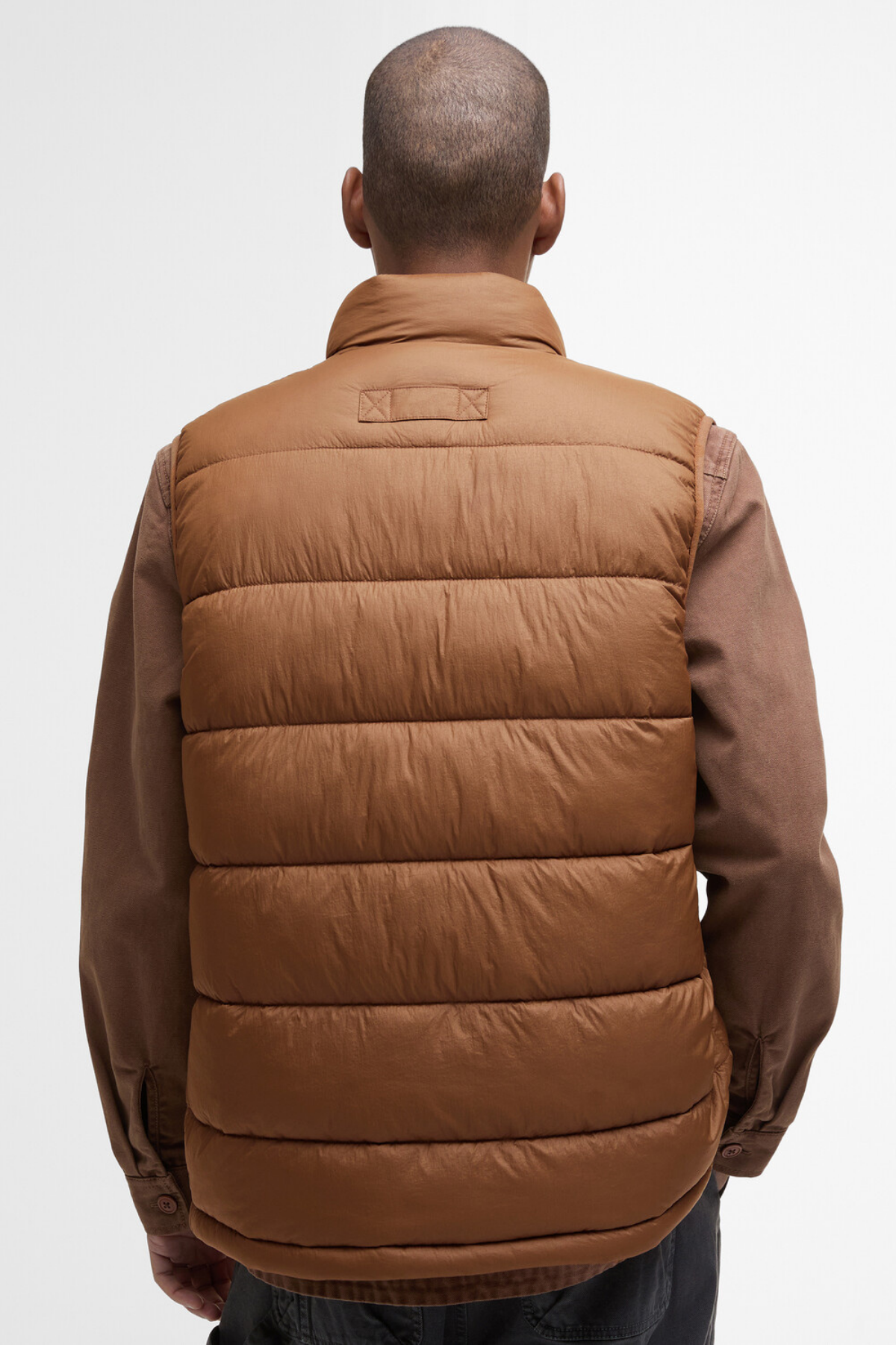 Barbour Offshore Kapitone Yelek BR51 Umber