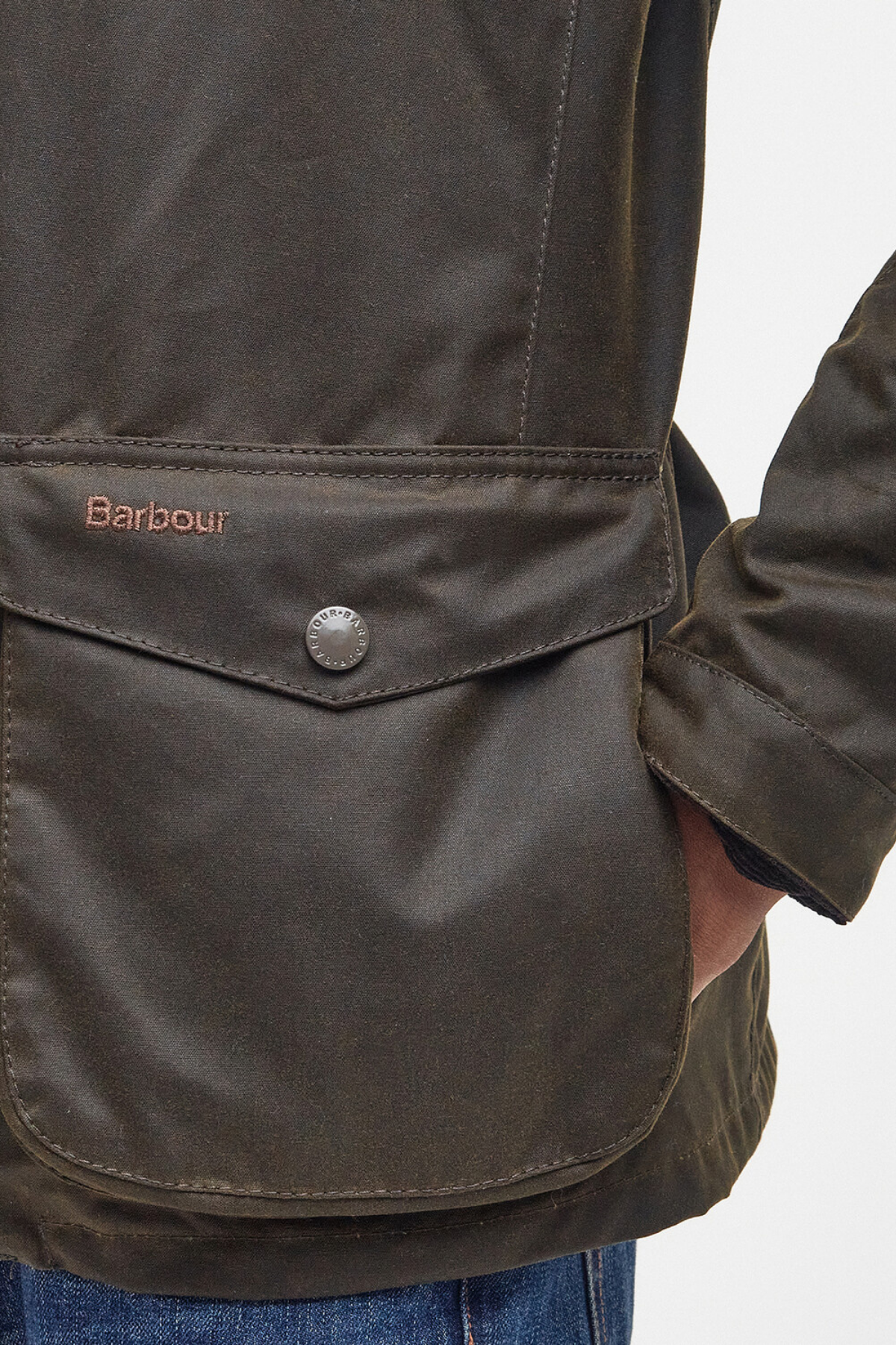Barbour Ogston Yağlı Ceket OL51 Olive