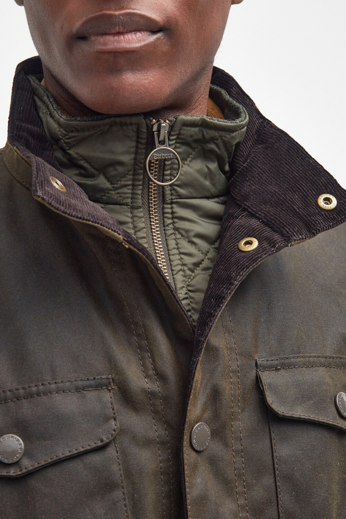Barbour Ogston Yağlı Ceket OL51 Olive