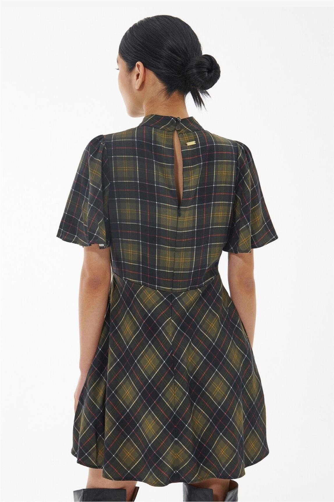 Barbour Orton Elbise TN11 Classic Tartan
