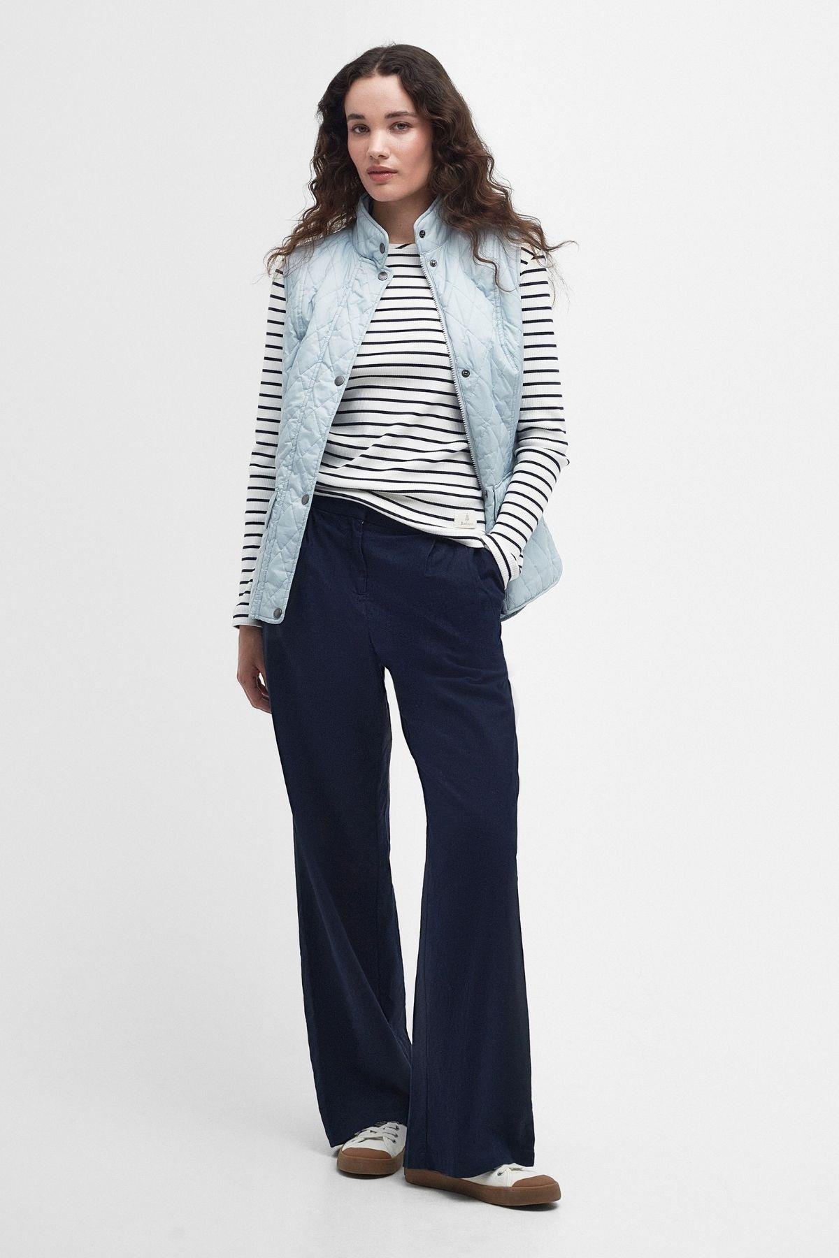 Barbour Otterburn Yelek BL11 Stone Blue