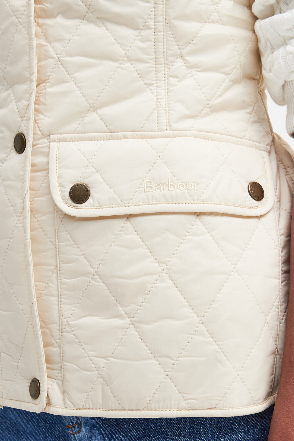 Barbour Otterburn Yelek CR31 Summer Pearl