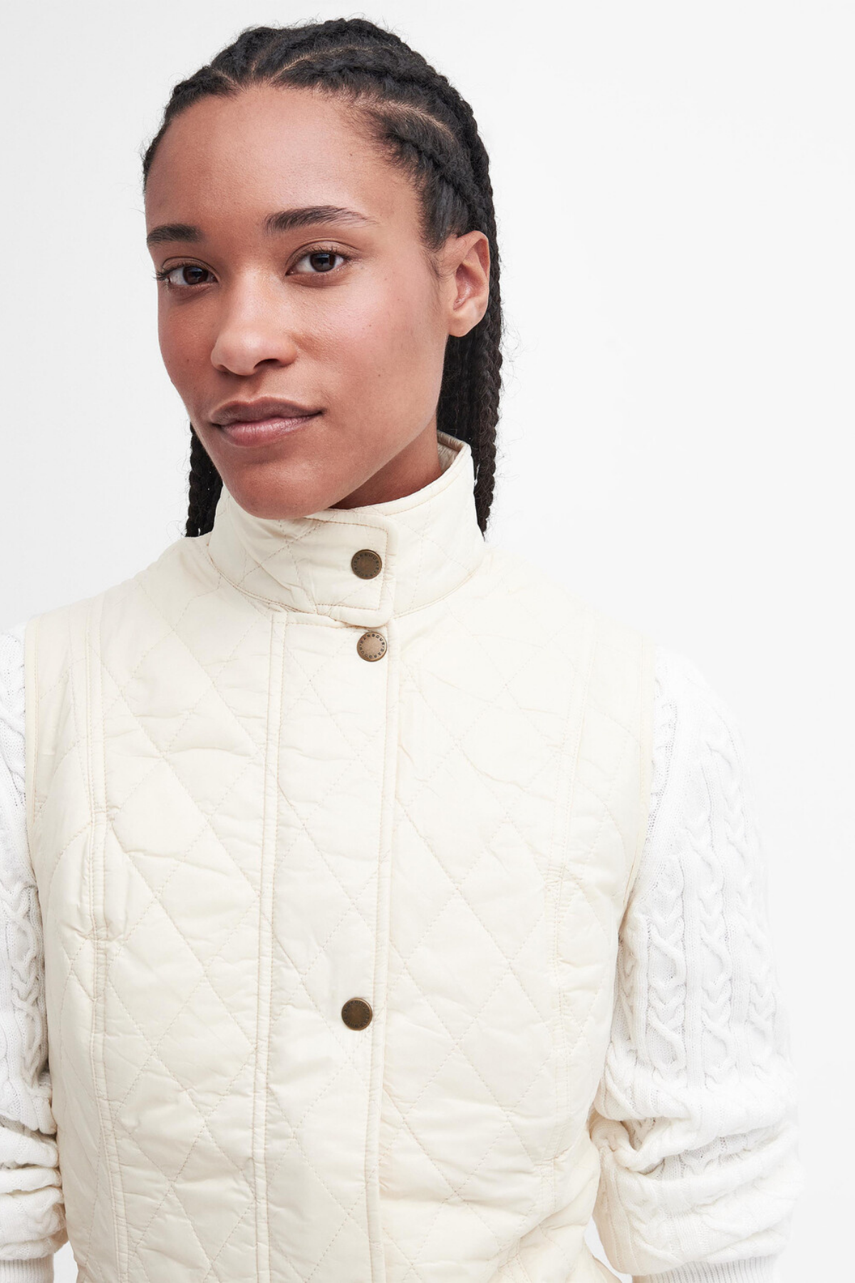 Barbour Otterburn Yelek CR31 Summer Pearl