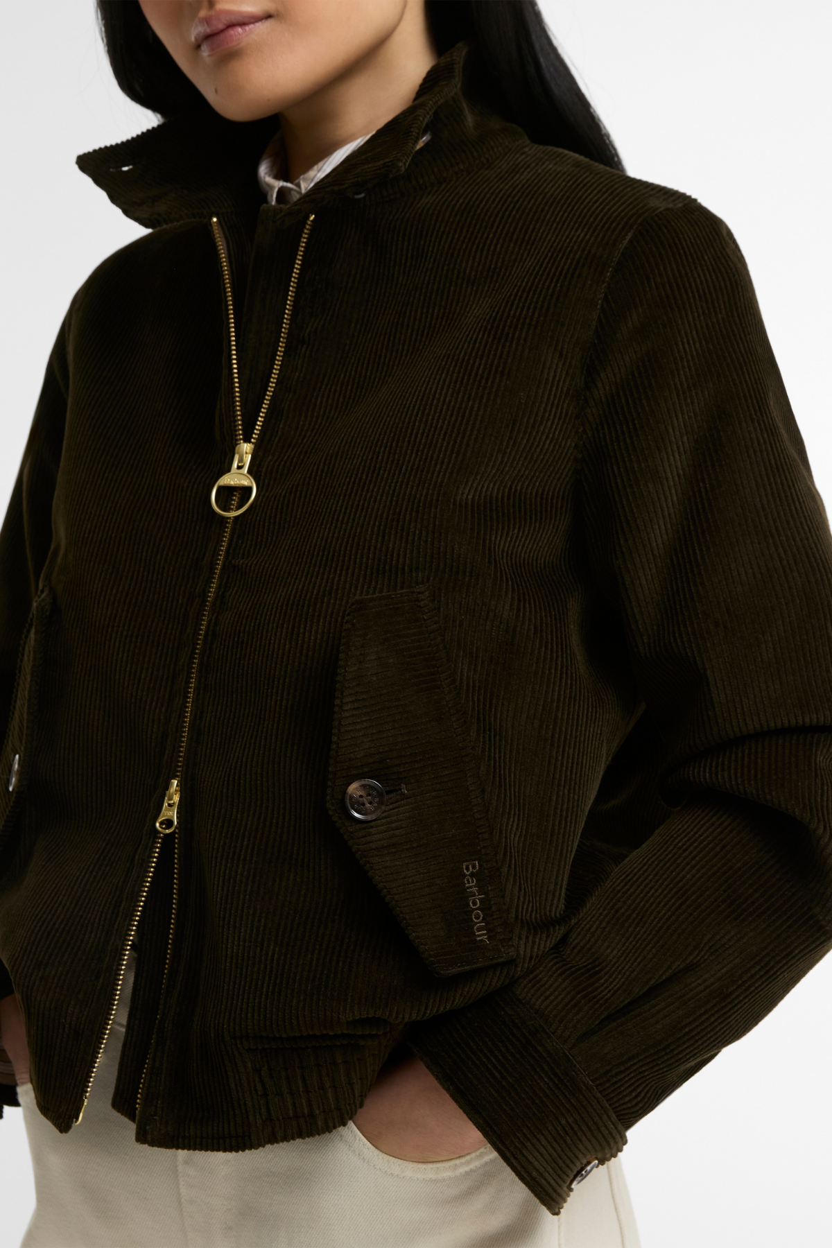 Barbour Overton Casual Ceket OL71 Olive Shadow Classic