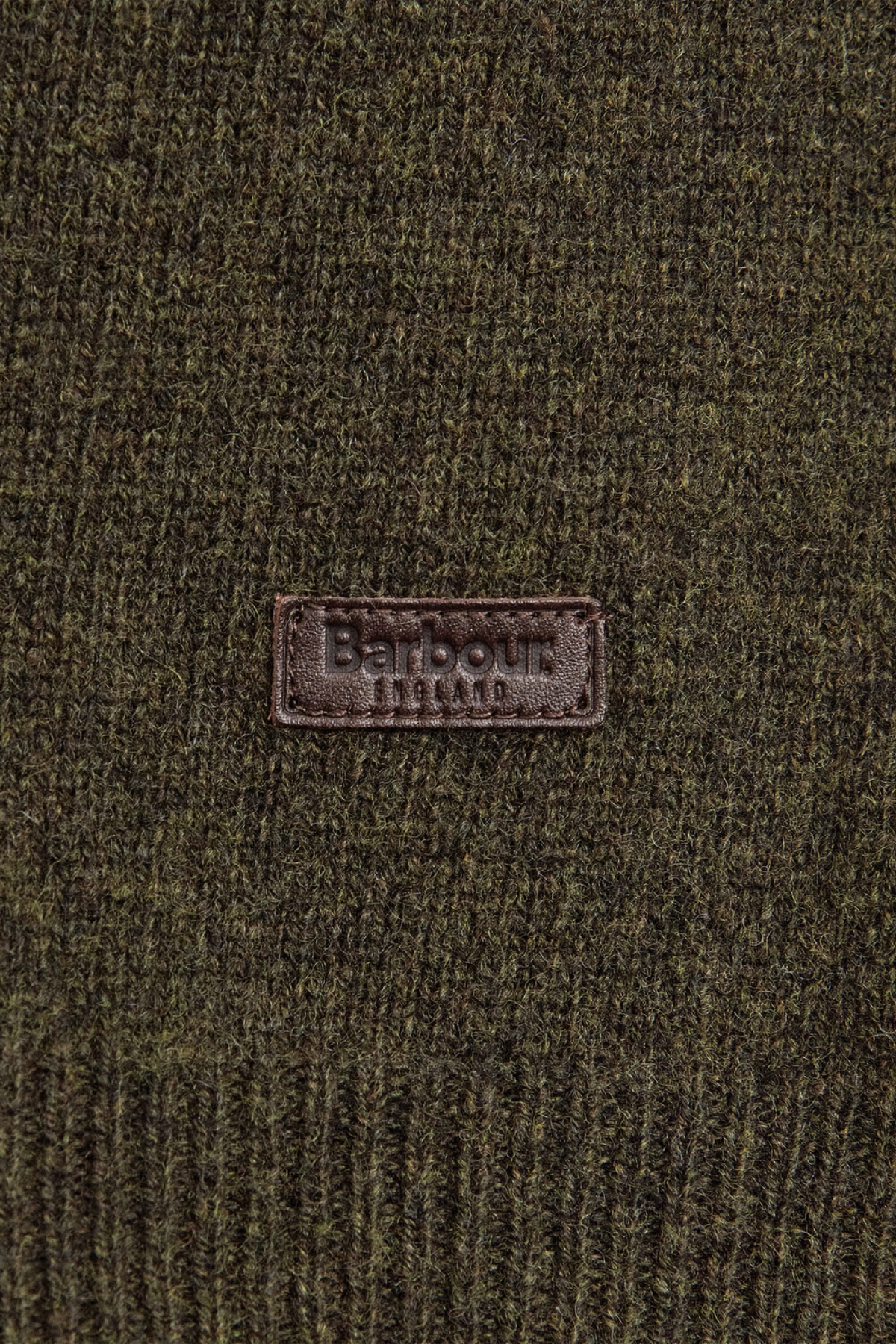 Barbour Patch Half Zip Kazak GN73 Seaweed