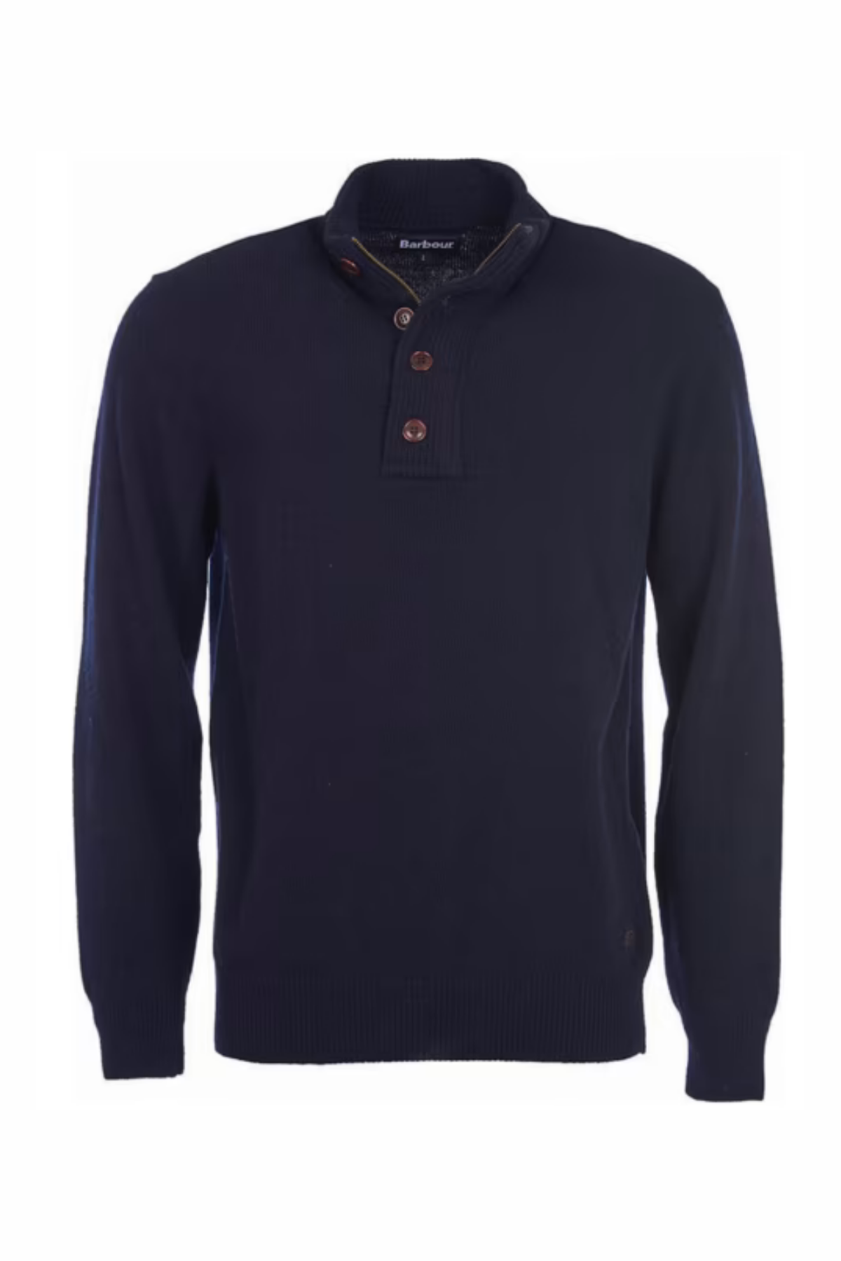 Barbour Patch Half Zip Kazak NY71 Navy