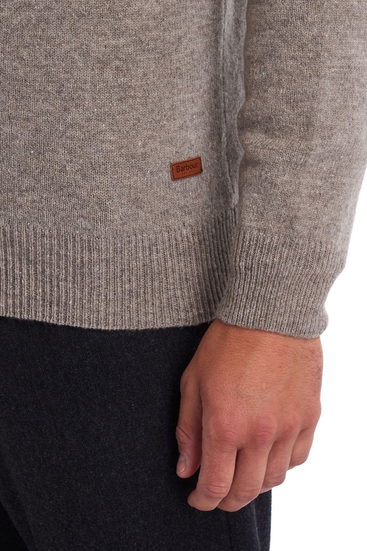 Barbour Patch Half Zip ST51 Stone