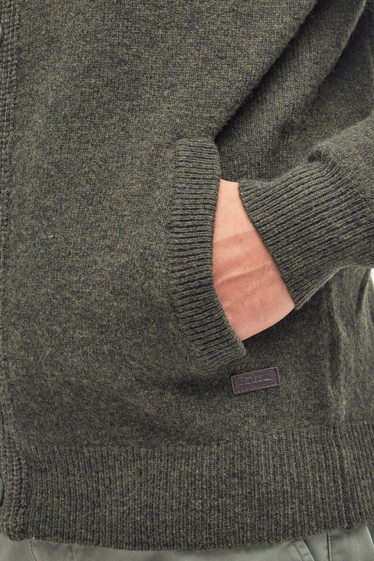 Barbour Patch Zip Through Hırka GN73 Seaweed