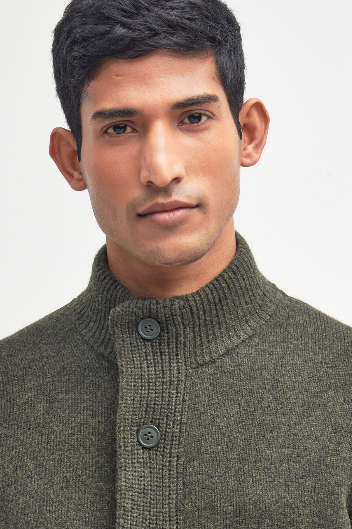 Barbour Patch Zip Through Hırka GN73 Seaweed