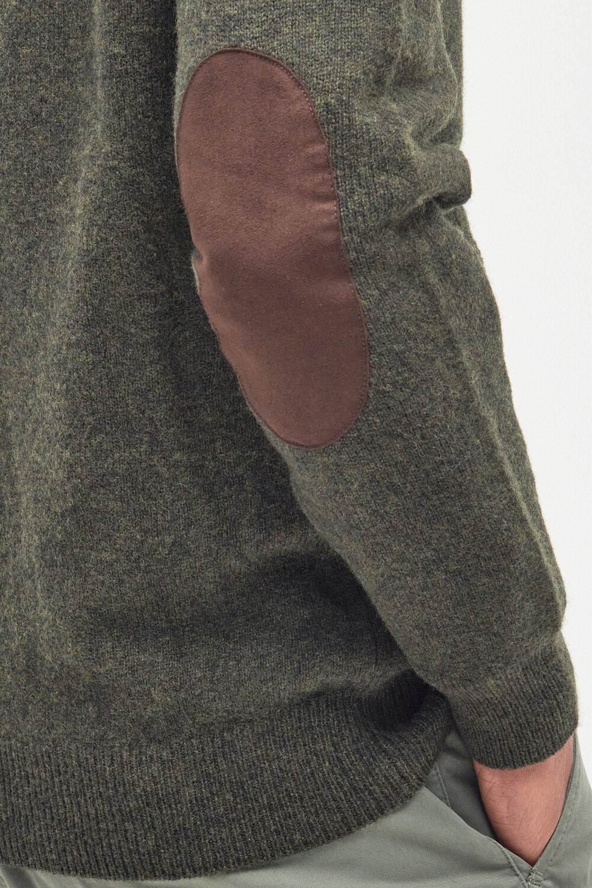 Barbour Patch Zip Through Hırka GN73 Seaweed