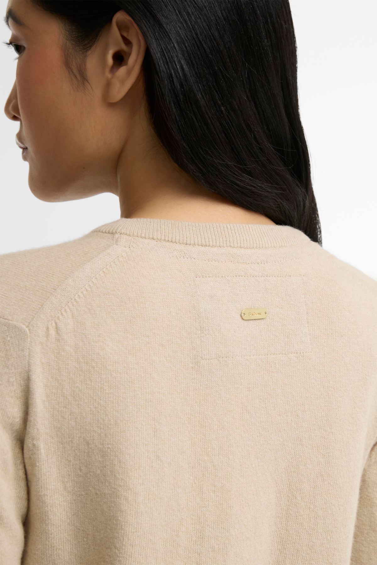 Barbour Pendle Triko Hırka BE54 Honey Birchwood Tartan