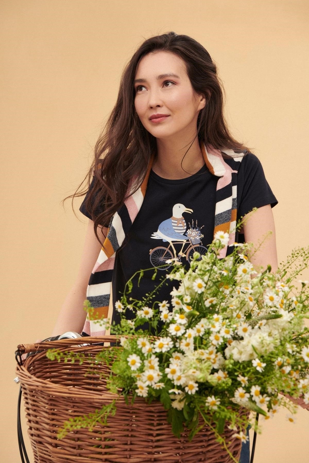 Barbour Penfor T-Shırt Navy Print