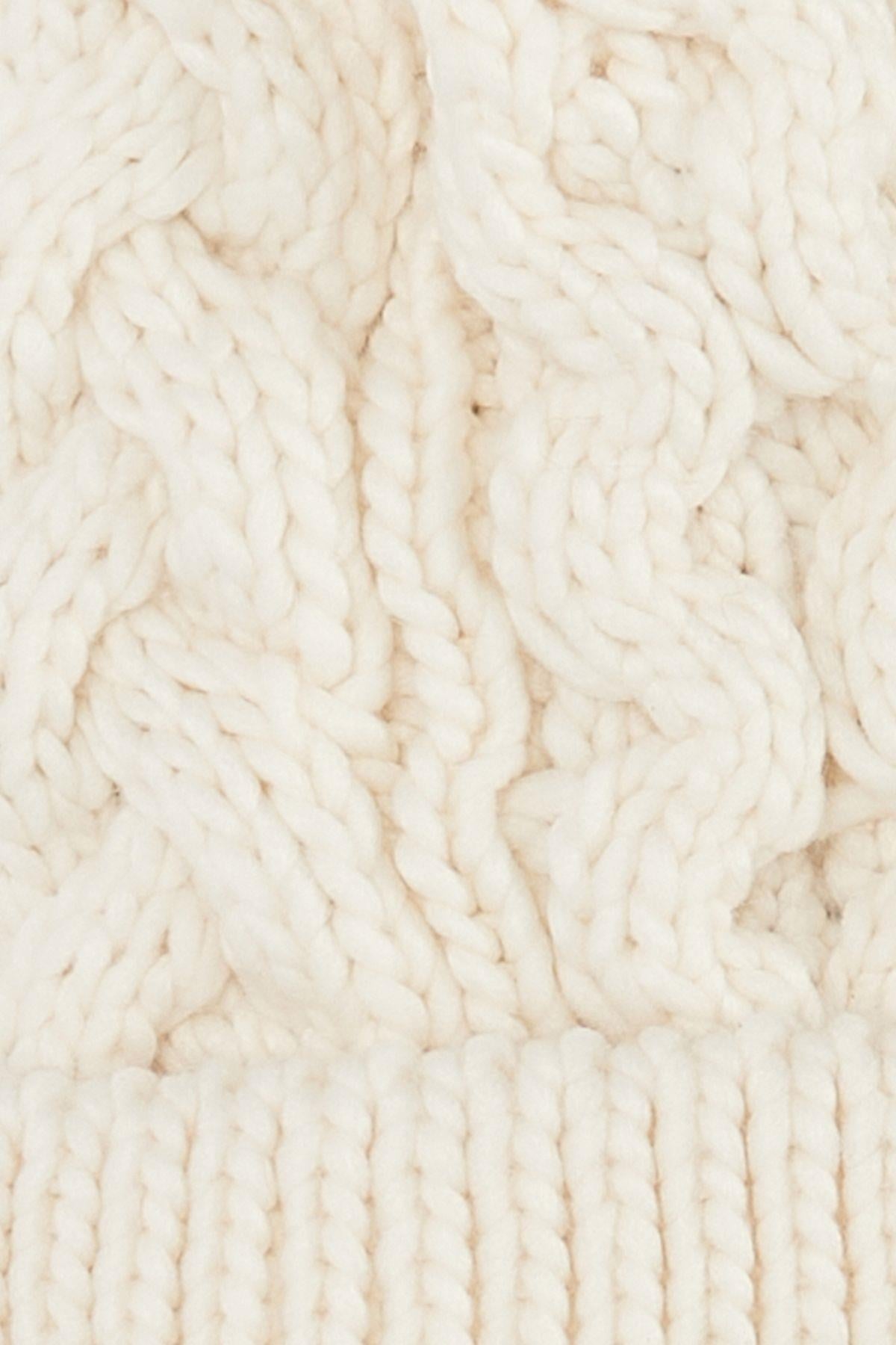 Barbour Penshaw Cable Bere WH11 Cloud White