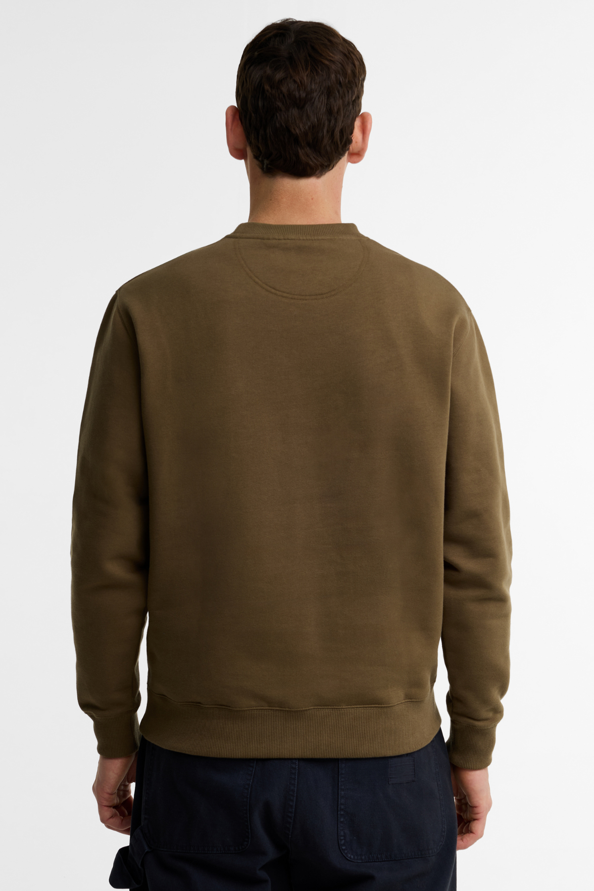 Barbour Pitt Sweatshirt OL78 Beech
