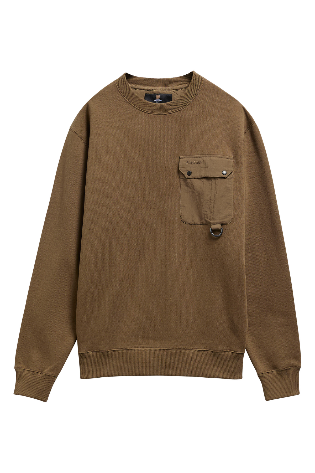 Barbour Pitt Sweatshirt OL78 Beech