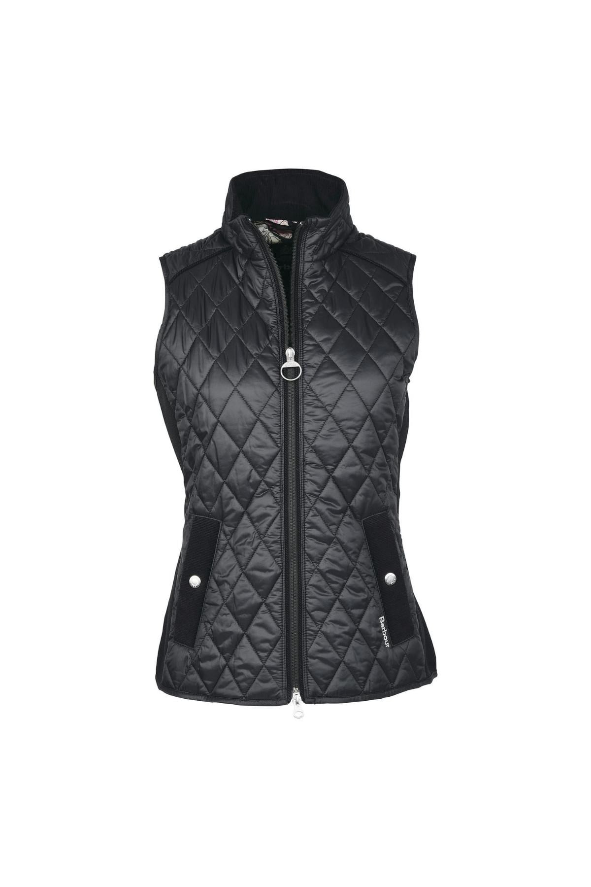 Barbour Poppy Kadın Yelek Black/Renaissance Floral