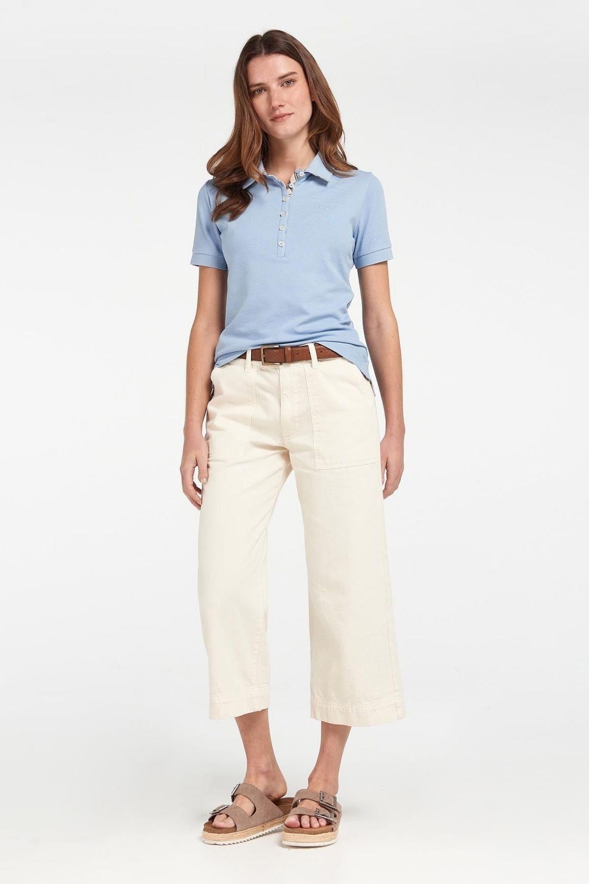 Barbour Portsdown Top Polo Yaka BL18 Blue