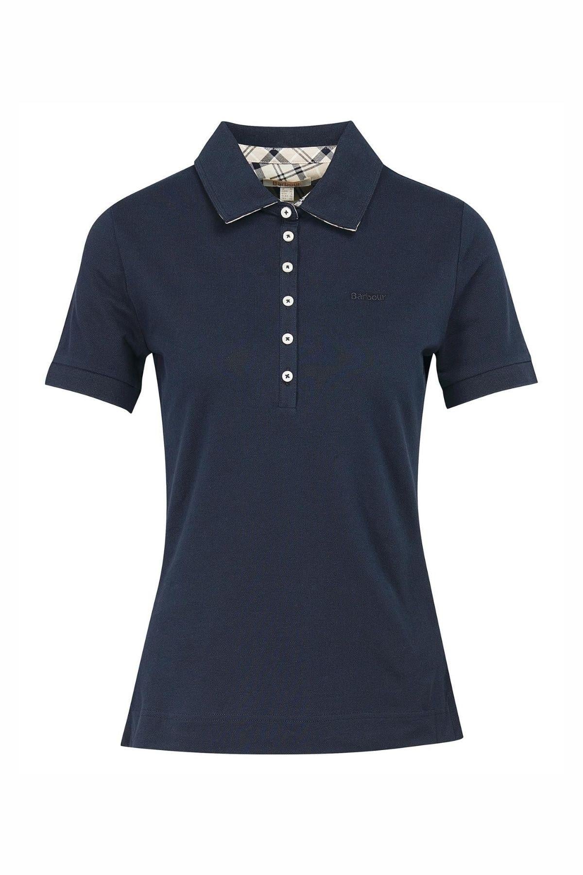 Barbour Portsdown Top Polo Yaka NY77 Navy
