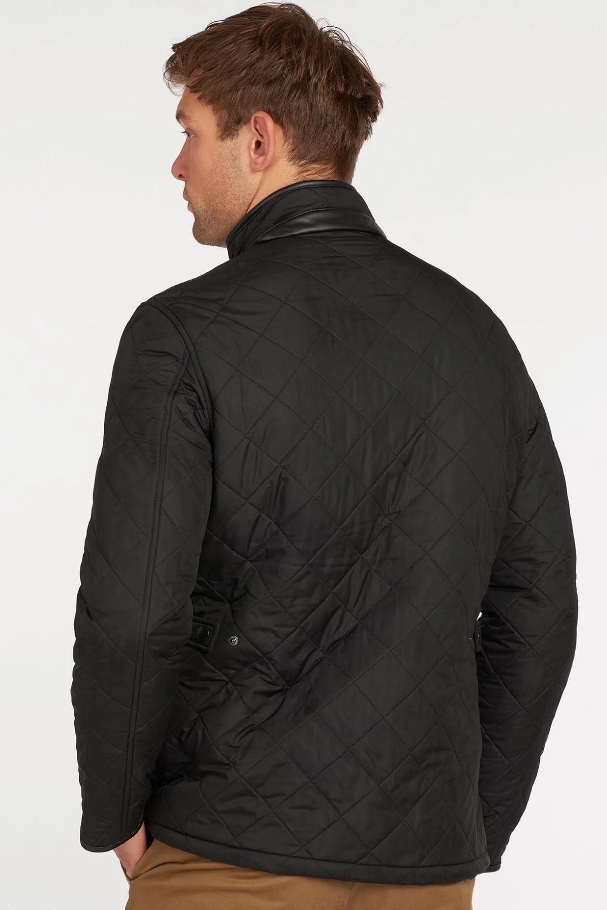 Barbour Powell Polar Kapitone Ceket BK11 Black