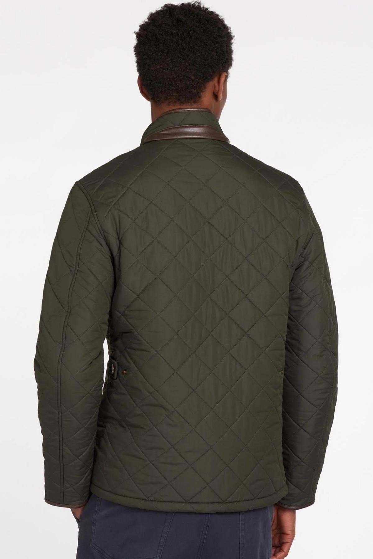 Barbour Powell Polar Kapitone Ceket GN72 Sage
