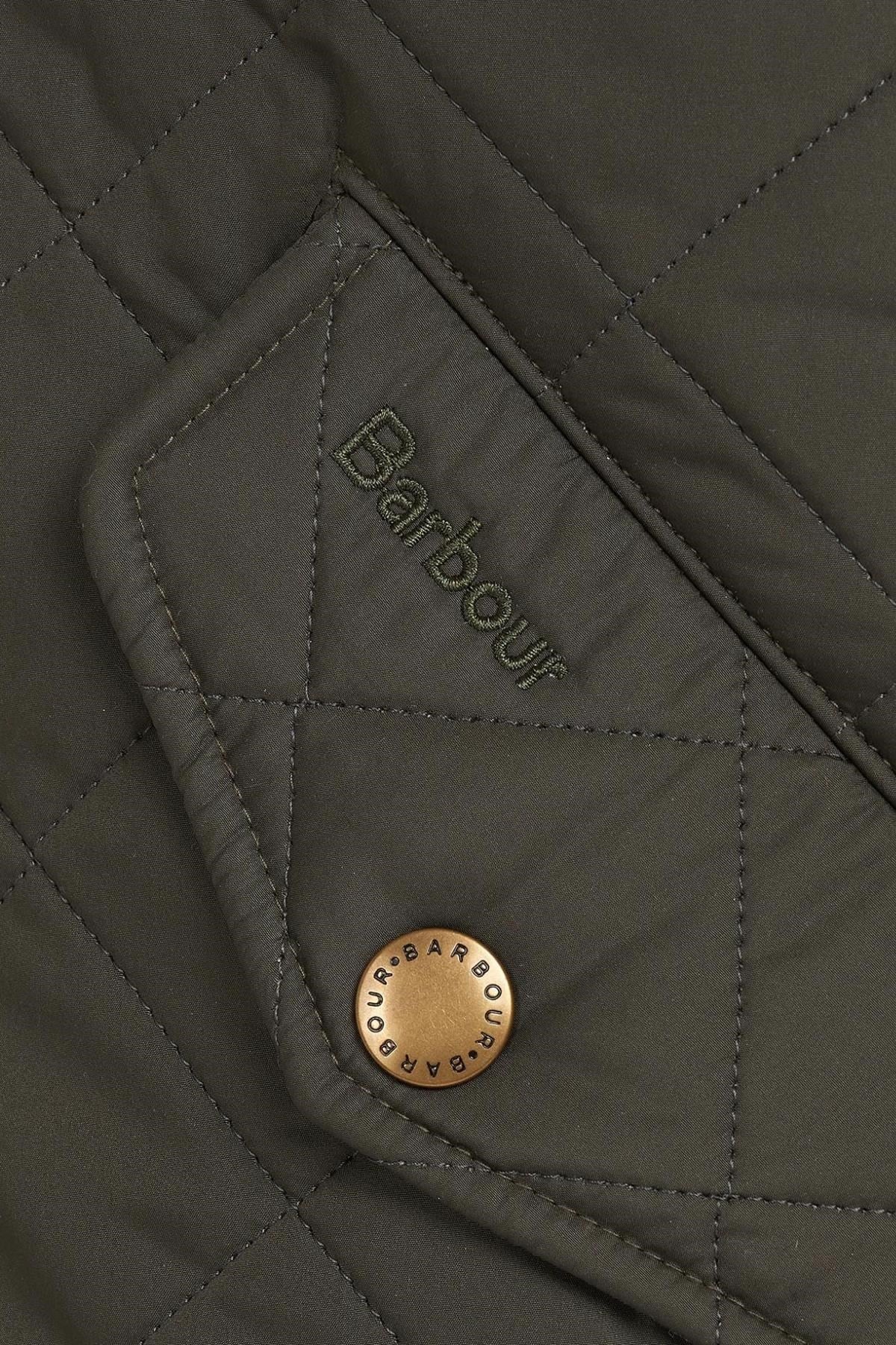 Barbour Powell Polar Kapitone Ceket GN72 Sage