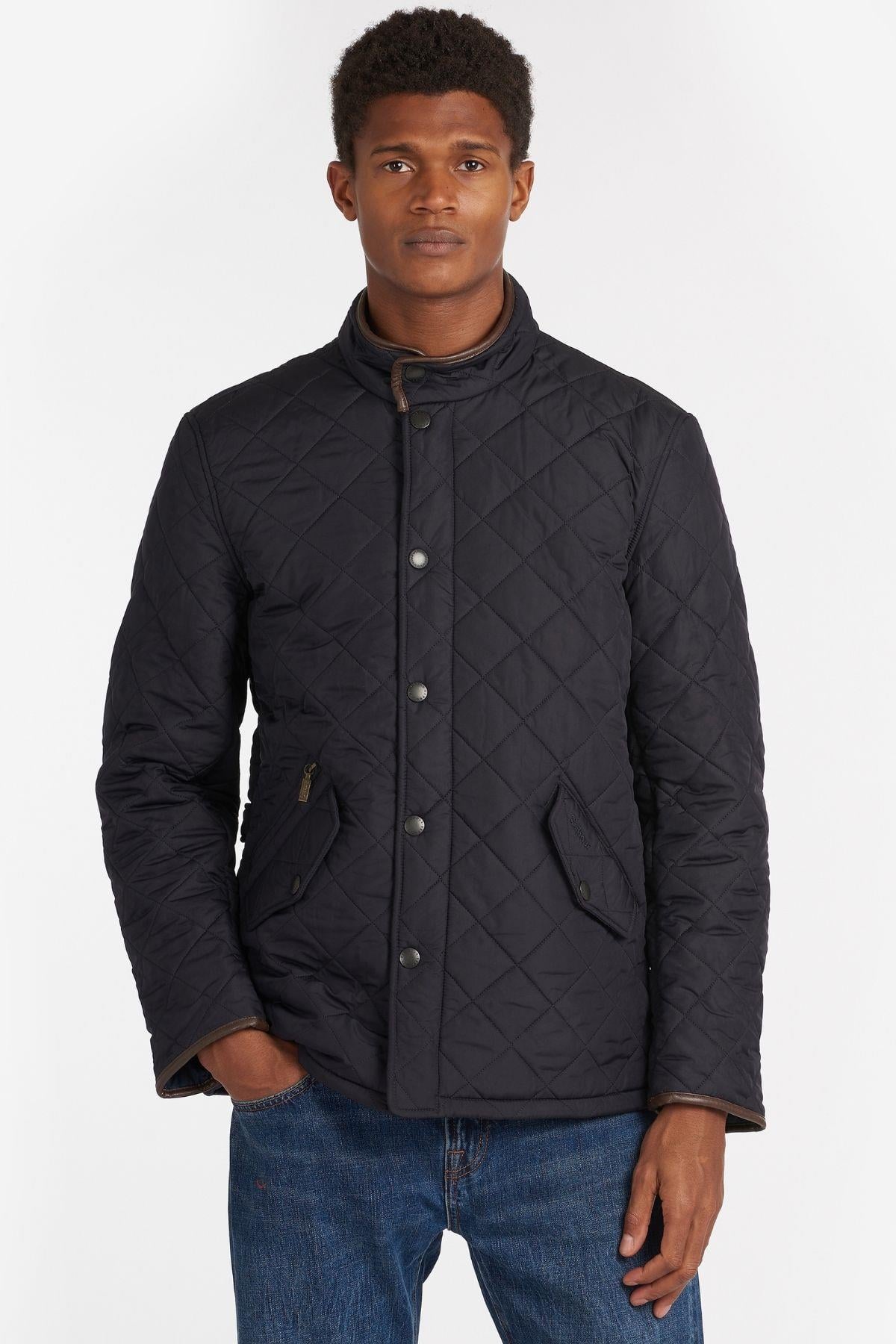 Barbour Powell Polar Kapitone Ceket NY71 Navy