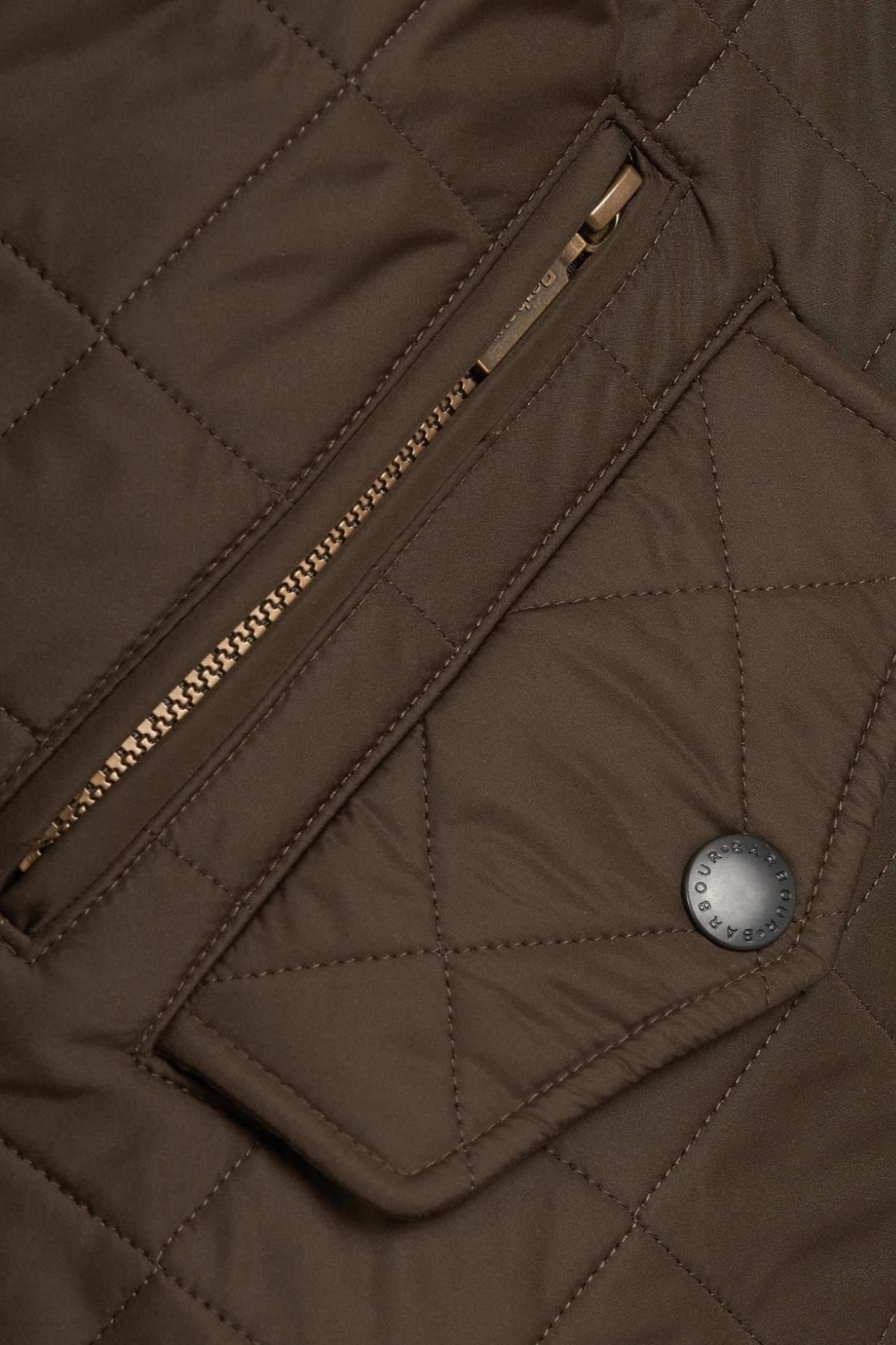 Barbour Powell Polar Kapitone Ceket OL51 Olive